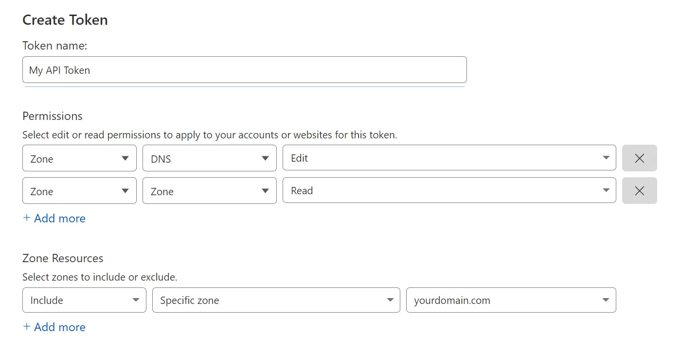 cloudflare-token